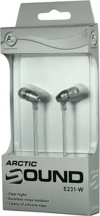 Arctic Arctic Sound E231-W białe - Słuchawki Arctic Arctic Sound E231-W białe - Słuchawki - miniaturka - grafika 4
