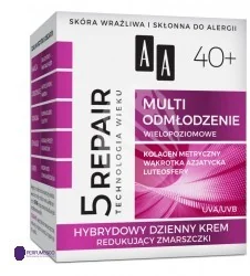Oceanic AA Technologia Wieku 5Repair Multi Odmłodzenie 40+ hybrydowy dzienny krem redukujący zmarszczki 50 ml - Kremy do twarzy - miniaturka - grafika 2