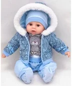 Lalki dla dziewczynek - Adar Lalka bobas 45cm z dźwiękiem 476714 - miniaturka - grafika 1