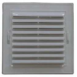 Parkanex Skośna Plastikowa 14*14CM Brązowa - Kratki wentylacyjne - miniaturka - grafika 2