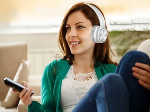 Picun B12 biało-szare - Słuchawki - miniaturka - grafika 7