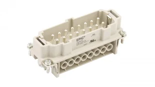 LappKabel Wkład Złącze przemysłowego EPIC H-BE 16 SS, męski (10194000) - Kostki, złączki, wtyczki - miniaturka - grafika 2