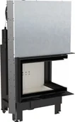 Kominki wolnostojące - Kratki.pl Marek Bal Kominek powietrzny stalowy MBZ prawy BS 13 kW  200 Gilotyna MBZ/P/BS/G - miniaturka - grafika 1