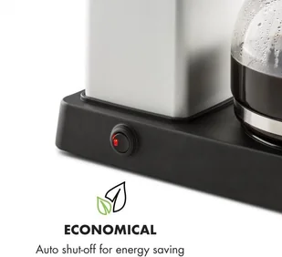 Ekspres do kawy Klarstein COF9-GrandeGusto Czarno-srebrny - Ekspresy do kawy - miniaturka - grafika 4