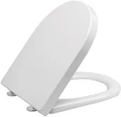 Deski sedesowe - Rak Ceramics Tonique Deska wolnoopadająca biała TQSC00002 - miniaturka - grafika 1