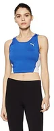 Bielizna sportowa damska - Puma Cross The Line croptop w Black 515104 04 - miniaturka - grafika 1