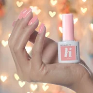 Lakiery hybrydowe - Hi Hybrid Lakier hybrydowy 5ml 123 Satin Salmon Hi Hybrid - miniaturka - grafika 1