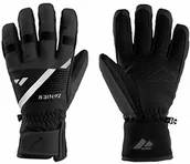 Rękawiczki sportowe damskie - Zanier Męskie rękawiczki 30168-2010-10, czarne, białe, 10 30168 - miniaturka - grafika 1