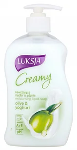 Cussons Nawilżające mydło w płynie Luksja Creamy Olive & Yoghurt 450 ml - Mydła - miniaturka - grafika 2