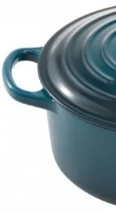 Le Creuset Brytfanna owalna 24 cm cyraneczkowy 21177246422430 - Brytfanny - miniaturka - grafika 3