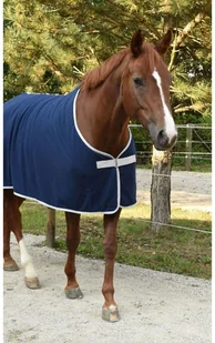 Kerbl Derka polarowa RugBe Economic, granatowa, 125 cm, 328681 - Derki dla konia - miniaturka - grafika 5