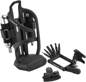 Akcesoria rowerowe - LEZYNE Tubeless Flow Bottle Cage with CO2 Holder + Loaded Cartridges, czarny 2021 Uchwyty 452100064 - miniaturka - grafika 1