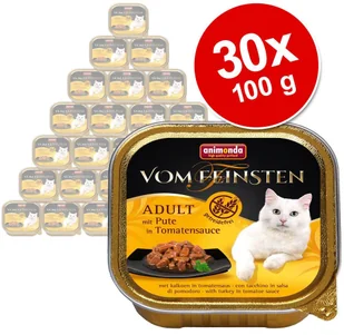 Animonda Zestaw vom Feinsten Adult NoGrain w sosie, 30 x 100 g - Kurczak w sosie marchewkowym - Mokra karma dla kotów - miniaturka - grafika 2