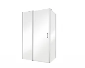 Kabiny prysznicowe - BESCO Besco Exo-ch 100 panel boczny 100x190 PCH-100-190C - miniaturka - grafika 1