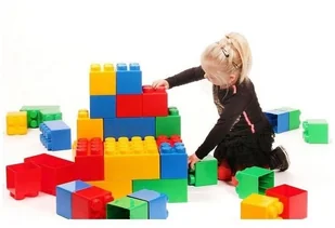 Wader Duże klocki Plac Budowy 36 el. 37527 - Klocki - miniaturka - grafika 2