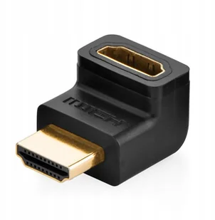 Ugreen Ugreen adapter łącznik kątowy HDMI górny czarny (20110) 20110-ugreen - Adaptery i przejściówki - miniaturka - grafika 2