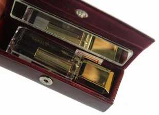 MARCO (PL) Eleganckie i Stylowe Etui na Pomadkę MARCO (PL) Skóra Naturalna Licowa Bordowe - Pozostałe akcesoria kosmetyczne - miniaturka - grafika 6