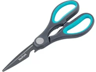 Pozostałe akcesoria kuchenne - Tefal Nożyce kuchenne w kolorze szaro-turkusowym - dł. 21 cm - miniaturka - grafika 1