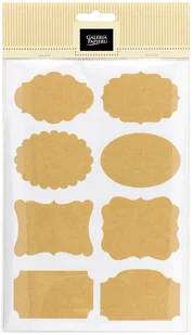 GALERIA PAPIERU Etykiety samoprzylepne GALERIA PAPIERU kraftowe a'32 - Etykiety do drukarek - miniaturka - grafika 3