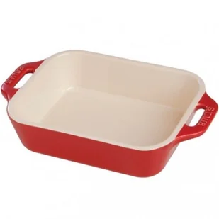 Staub Staub -prostokątny półmisek ceramiczny, czerwony 40510-813-0 - Miski i półmiski - miniaturka - grafika 2