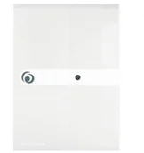 Teczki i skoroszyty - Herlitz Teczka A5 PP na dokumenty Easy Orga Biała transp. - miniaturka - grafika 1