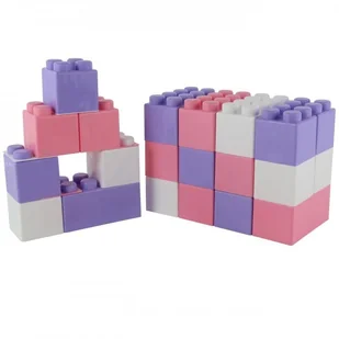 Wader Polesie 40107 Klocki budowniczy XXL 24el - Klocki - miniaturka - grafika 2