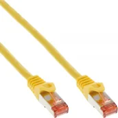 Kable miedziane - InLine Patchcord S/FTP PiMF Cat.6 PVC żółty 40m 76440Y - miniaturka - grafika 1