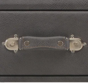 vidaXL Ławka z szufladami, 80 cm, szara, sztuczna skóra vidaXL - Ławki do przedpokoju - miniaturka - grafika 8