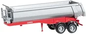 Modele do sklejania - Herpa miniaturowe modele GmbH 076036 002 carnehl-rundmulden-naczepa 2 A pojazdu, czerwony - miniaturka - grafika 1