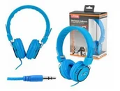 Słuchawki - LTC LTC66 niebieskie (38193) - miniaturka - grafika 1