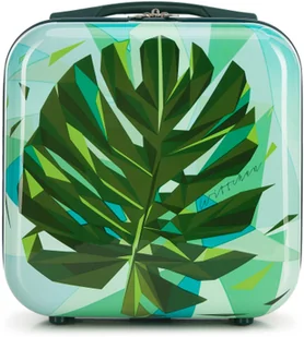 Wittchen Kosmetyczka podróżna z ABS-u z nadrukiem 56-3A-644-85 - Kosmetyczki, organizery i kuferki - miniaturka - grafika 3