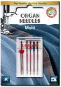 Akcesoria i części do maszyn do szycia - Organ Igły półpłaskie MULTI BOX 130/705H MIX blistr - miniaturka - grafika 1