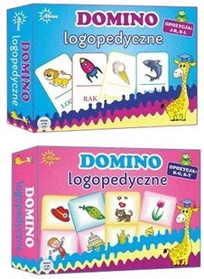 Abino Domino logopedyczne mix - Gry planszowe - miniaturka - grafika 2