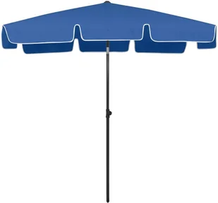 VidaXL Parasol plażowy, lazurowy, 200x125 cm 314734 VidaXL - Parasole ogrodowe - miniaturka - grafika 4