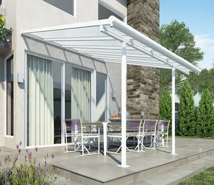 Palram Aluminiowe zadaszenie tarasu Sierra 3 x 3,05 m białe PAL703121 - Pokrycia dachowe Palram Aluminiowe zadaszenie tarasu Sierra 3 x 3,05 m białe PAL703121 - Pokrycia dachowe - miniaturka - grafika 1