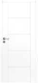 Drzwi wewnętrzne - ARTENS Skrzydło drzwiowe bezprzylgowe MALIBU White 80 Prawe ARTENS - miniaturka - grafika 1