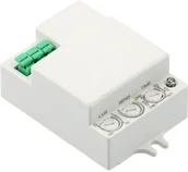 Czujniki ruchu i zmierzchu - GTV POLAND SPÓŁKA AKCYJNA Czujnik ruchu mikrofalowy (do wbudowania) 230V regulacja na pokrętło - miniaturka - grafika 1