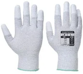 Rękawice robocze - Portwest RĘKAWICE ANTYSTATYCZNE NYLONOWE A198 POWLEKANE POLIURETANEM A198 - miniaturka - grafika 1