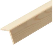Listwy i profile - Opaska kątowa bezsęczna 38 x 38 x 2400 mm sosna 58311 - miniaturka - grafika 1