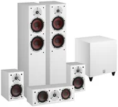 Głośniki i kolumny - Zestaw kina domowego 5.1: SPEKTOR 6/1/VOKAL + SUB C-8 D, Kolor: Biały - miniaturka - grafika 1