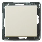 Wyłączniki światła i elektryczne - Ospel Sonata ecru łącznik jednobiegunowy ŁP-1R/m/27 ŁP-1R/m/27 - miniaturka - grafika 1