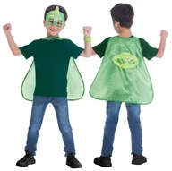 Dodatki do strojów karnawałowych - Amscan Peleryna dziecieca PJ Masks Gekko, 4-8 lat 9903737 - miniaturka - grafika 1