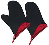 Pozostałe akcesoria kuchenne - Unbekannt Spring Grips, rękawica kąpielowa krótki 1 para, czarny, czerwony, 2 el. 2094055602 - miniaturka - grafika 1
