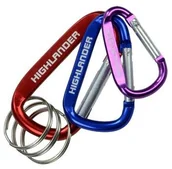 Akcesoria turystyczne - Highlander Karabińczyk z Ringami Zestaw 3 szt - miniaturka - grafika 1