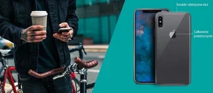 PURO Plasma Cover - Etui iPhone Xs Max (przezroczysty) IPCX65PLASMATR - Etui i futerały do telefonów - miniaturka - grafika 4