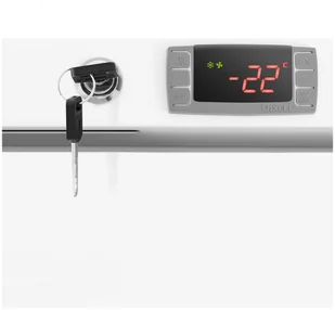 Royal Catering Zamrażarka 380 l srebrna czynnik chłodniczy R290 RCLK-F380 - Szafy i witryny chłodnicze - miniaturka - grafika 2