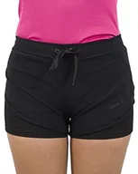 Spodnie sportowe damskie - IZAS IZAS Damskie szorty do biegania Malawi czarny czarny/czarny S 8434076478180 - miniaturka - grafika 1