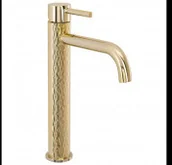 Baterie umywalkowe - Rea B8821 Lungo Art L.Gold Bateria umywalkowa wysoka - miniaturka - grafika 1