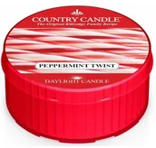 Świece - Kringle Candle candle COUNTRY CANDLE ŚWIECA ZAPACHOWA 35G PEPPERMINT TWIST - miniaturka - grafika 1