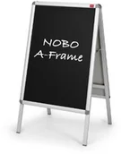 Tablice i flipcharty - Nobo 1902436 tablica do pisania kredą-Einleger stojak na plakat (DIN A1) 2 sztuki Czarny 1902436 - miniaturka - grafika 1